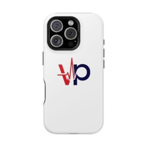 Voter Pulse "VP" Branded Impact-Resistant iPhone Case with Magnetic Phone Protection